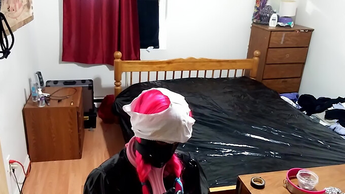 Empregadas Sissy Se Divertem Com Bondage E Dildos