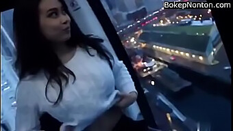 Public Display Of Big Tits By Hot Amateur Girl