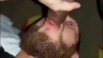 Shemale Boy'S Deepthroat Action