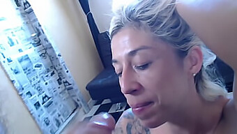 Gozada Facial Após Sexo Oral