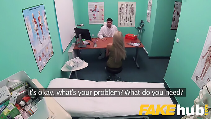 Czech Teen Blowjob Swallows Cum In Fake Hospital Porn Video