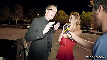 Tv Reporter Catches Ana Rose And Justin Hunt Having A Threesome With A Dildo!